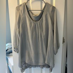 Prontomoda Giusy Silk Top